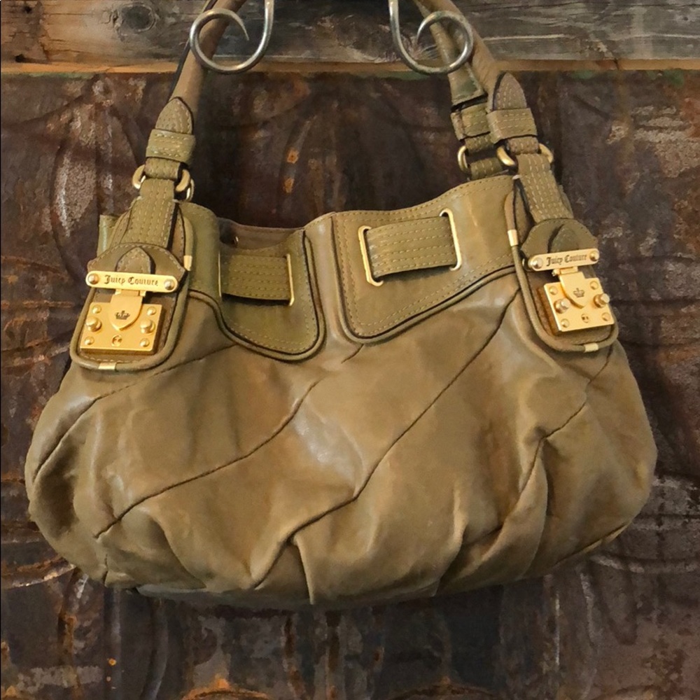 Juicy Couture Olive Green Handbag
